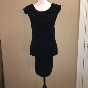 Ribbed Backless Dress
